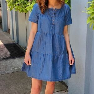 BDG Denim Mini Dress
